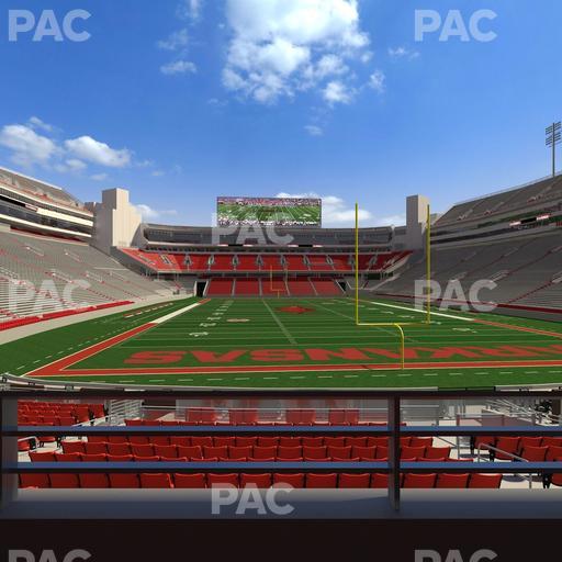 Razorback Stadium - Section Suite 6 Seat View