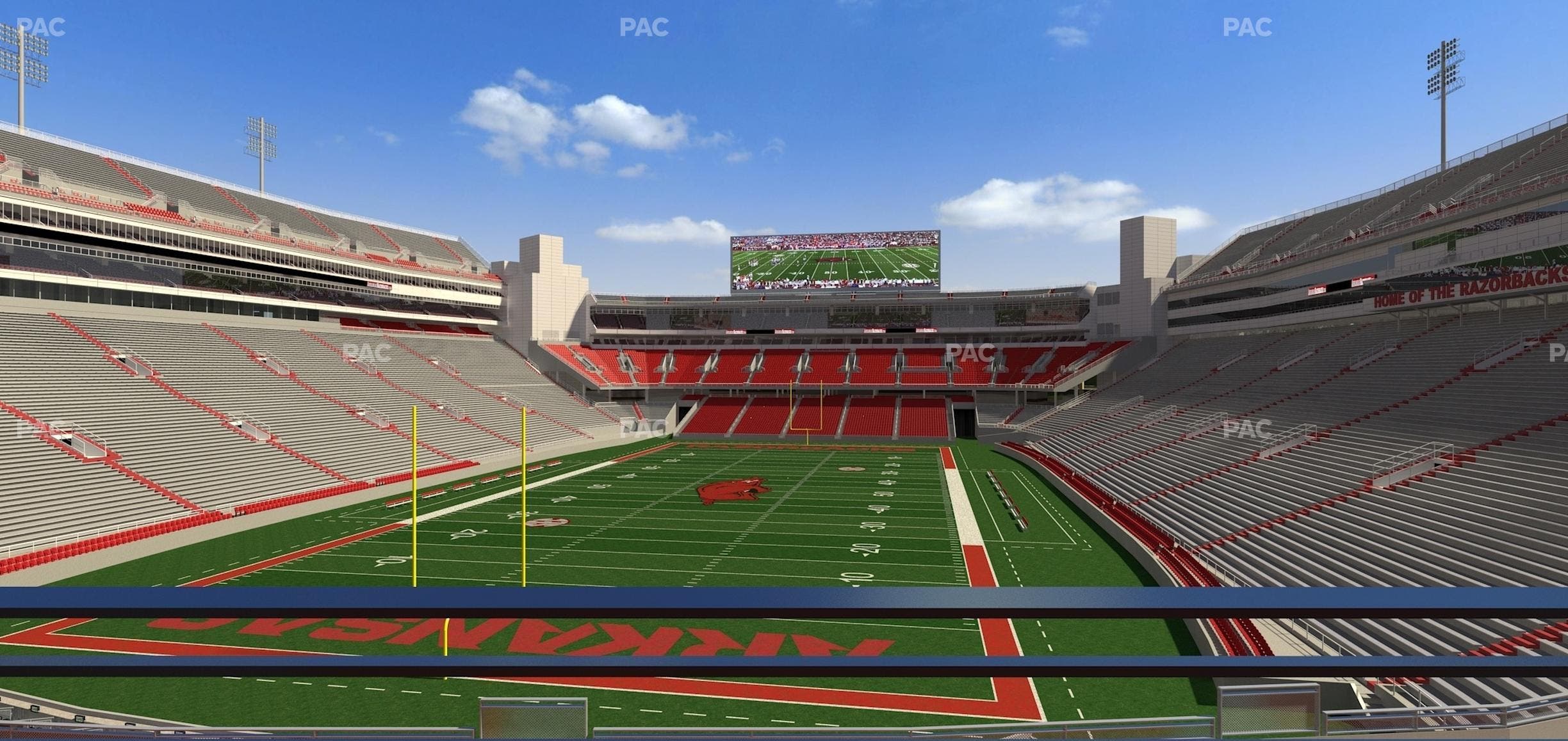 Razorback Stadium - Section Suite 7 Seat View