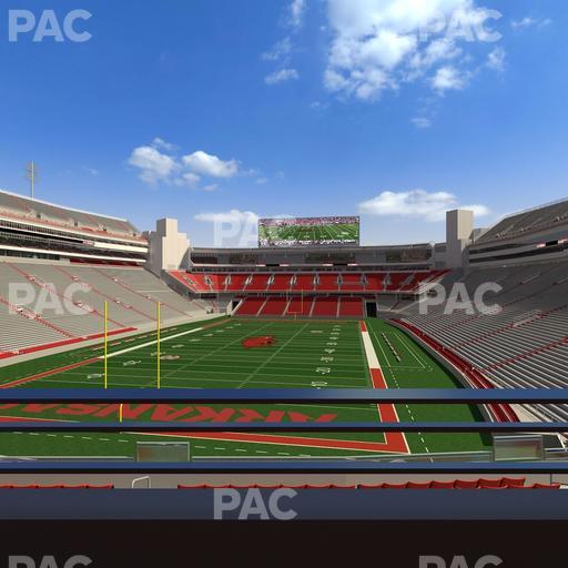 Razorback Stadium - Section Suite 7 Seat View