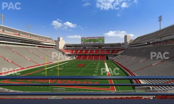 Razorback Stadium - Section Suite 7 Seat View