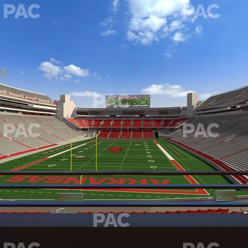 Razorback Stadium - Section Suite 9 Seat View