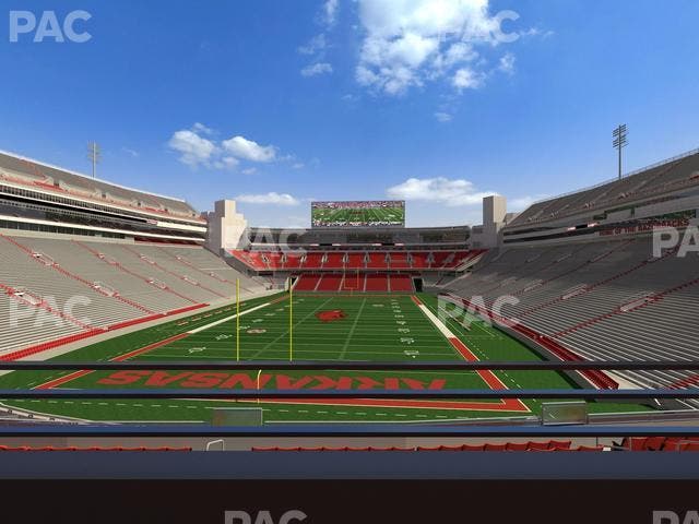 Razorback Stadium - Section Suite 9 Seat View