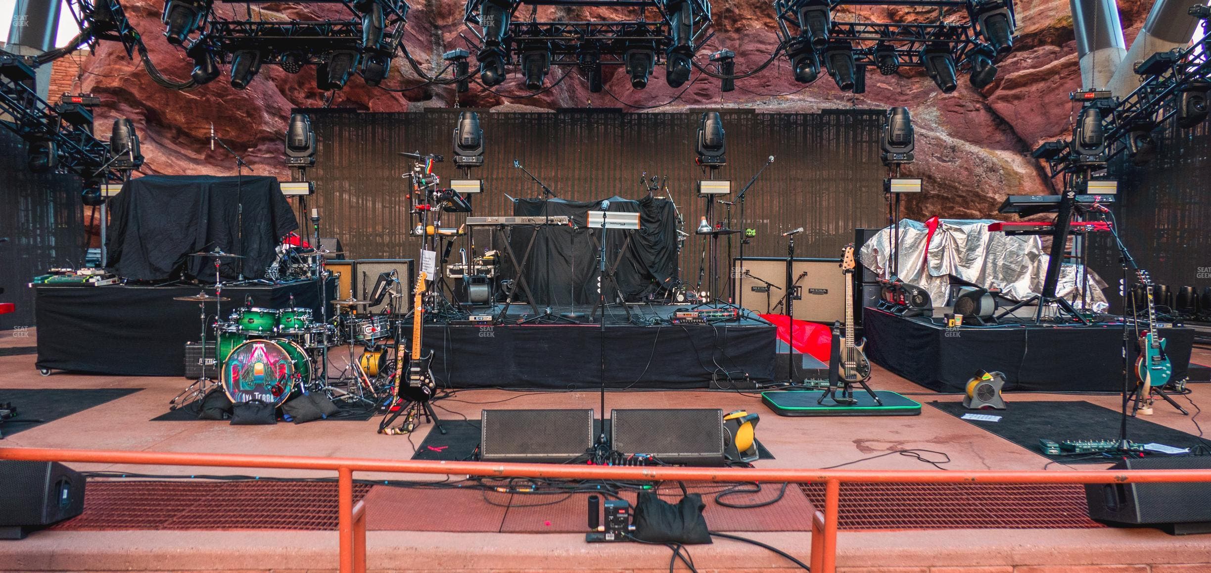 Red Rocks Amphitheatre - Section Front Ada Seat View