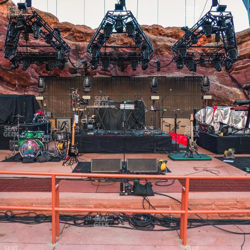 Red Rocks Amphitheatre - Section Front Ada Seat View