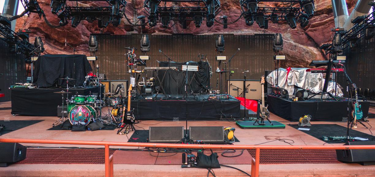 Red Rocks Amphitheatre - Section Front Ada Seat View