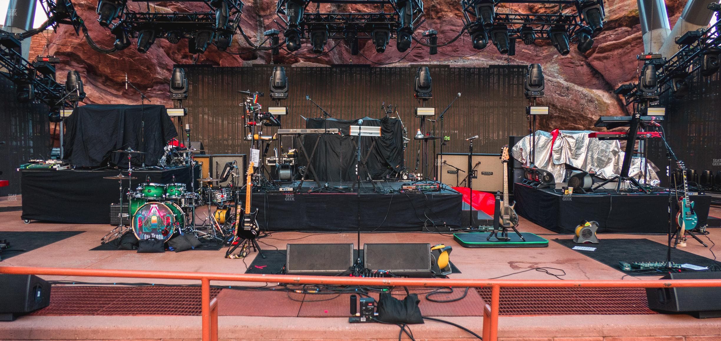 Red Rocks Amphitheatre - Section Front Ada Seat View