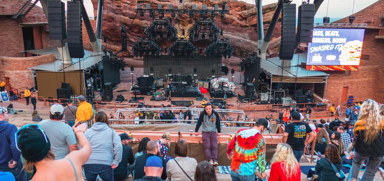 Red Rocks Amphitheatre - Section Ga Seats Seat View