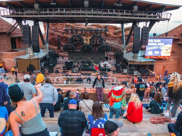 Red Rocks Amphitheatre - Section Ga Seats Seat View Red Rocks Amphitheatre - Section Ga Seats Seat View