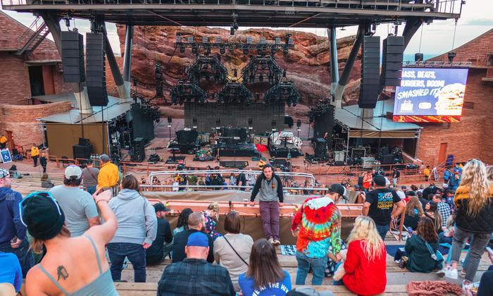 Red Rocks Amphitheatre - Section Ga Seats Seat View