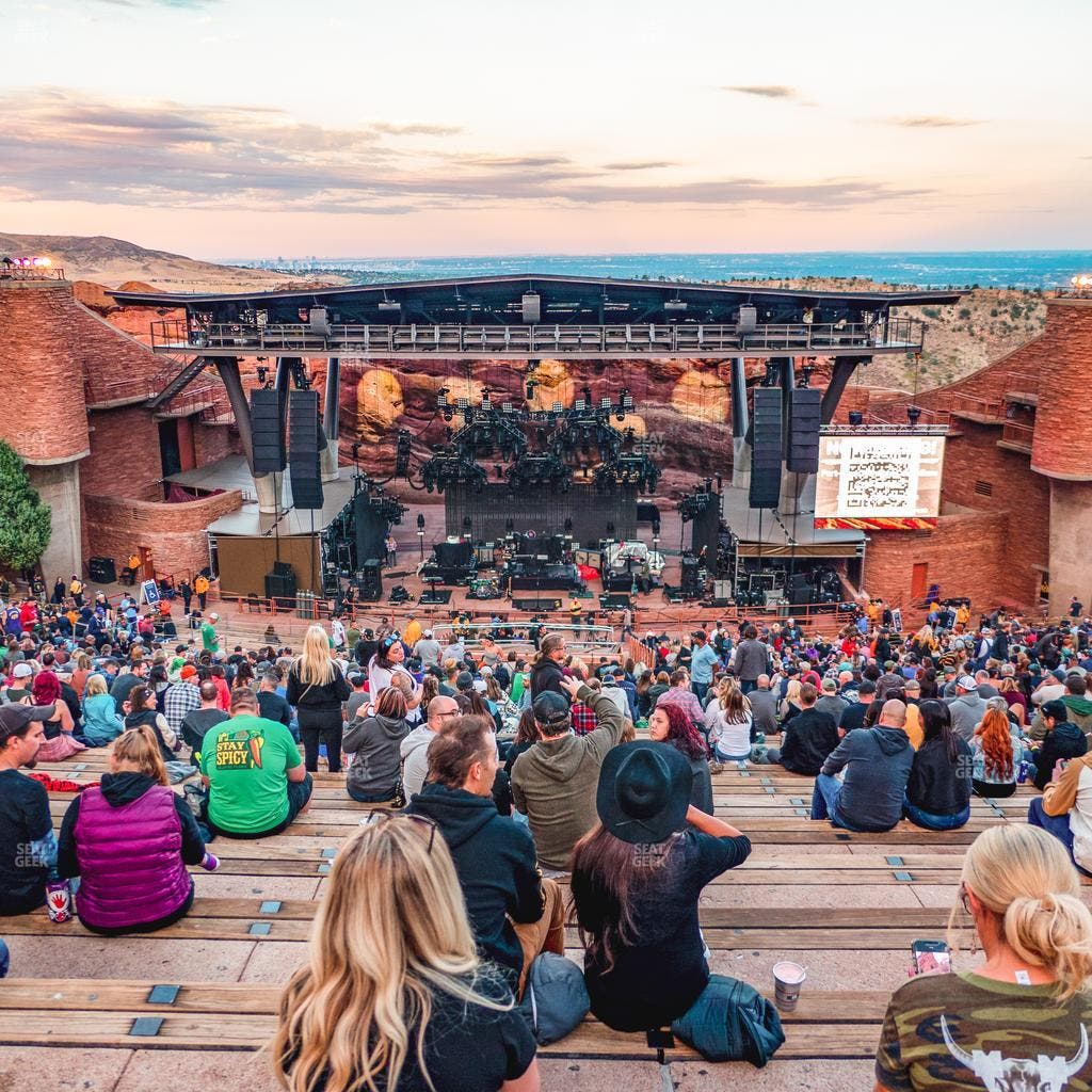Red Rocks Amphitheatre - Section Ga Seats Seat View