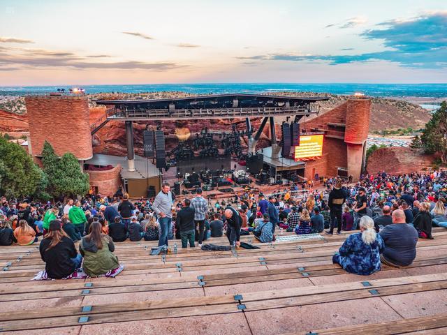 Red Rocks Amphitheatre - Section Reserved Left View Seat View Red Rocks Amphitheatre - Section Reserved Left View Seat View