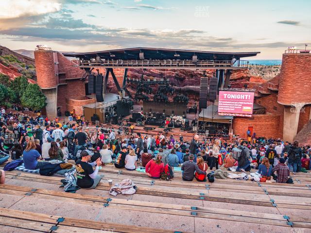 Red Rocks Amphitheatre - Section Reserved Middle Center Right View Seat View Red Rocks Amphitheatre - Section Reserved Middle Center Right View Seat View