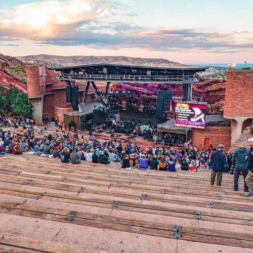 Red Rocks Amphitheatre - Section Reserved Right View Seat View