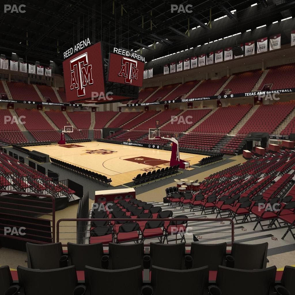 Reed Arena - Section 101 Seat View