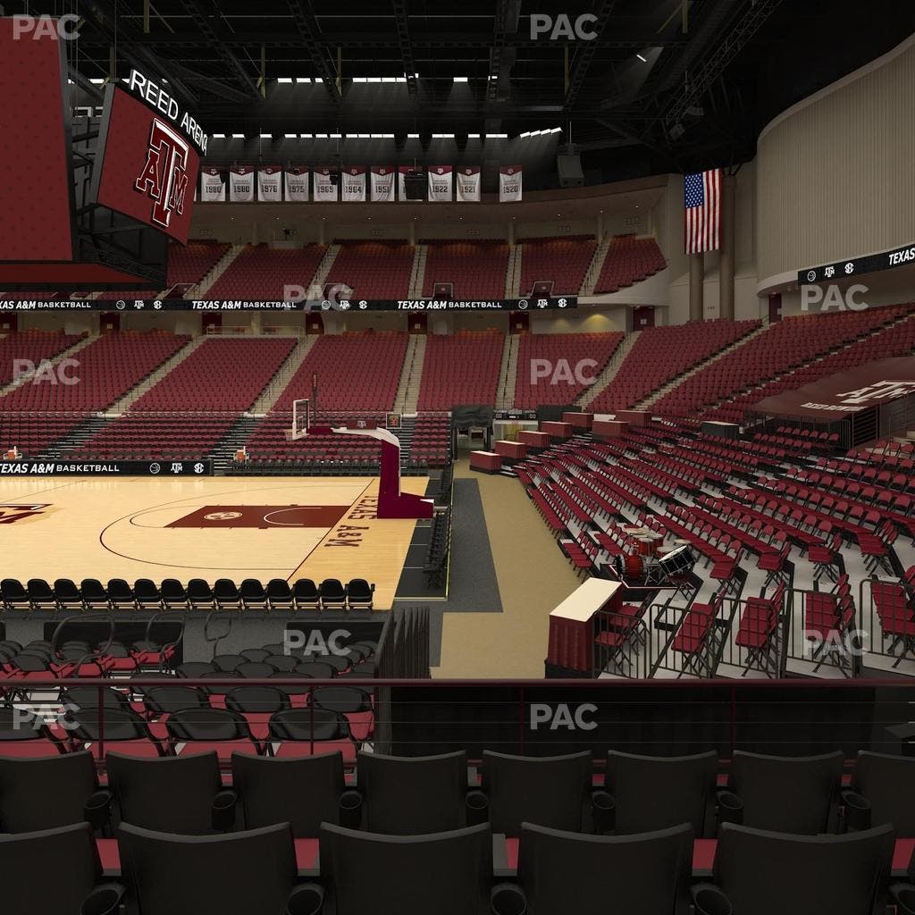 Reed Arena - Section 103 Seat View