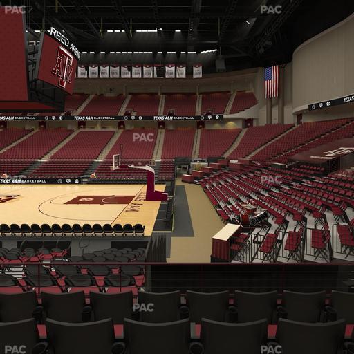 Reed Arena - Section 103 Seat View