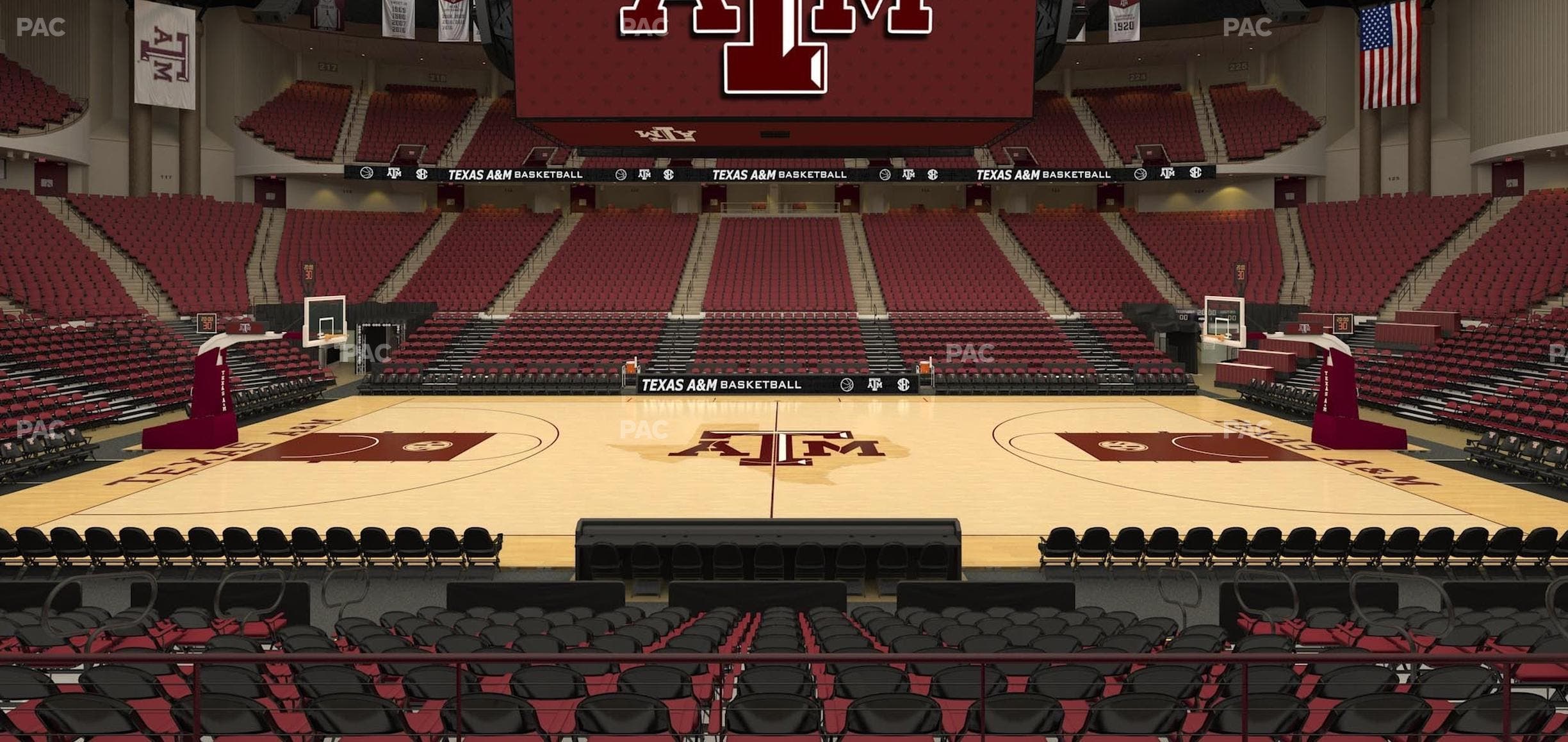 Reed Arena - Section 105 Seat View