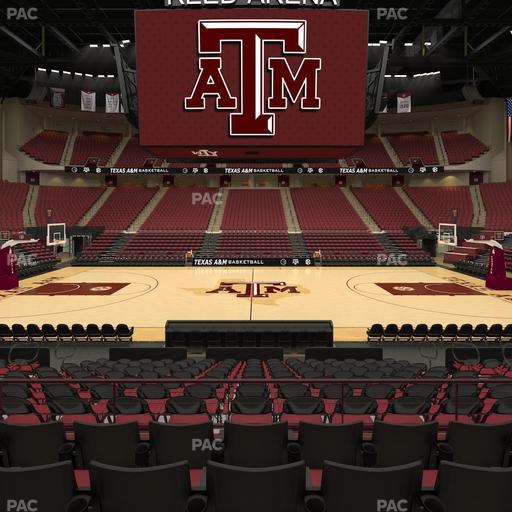 Reed Arena - Section 105 Seat View