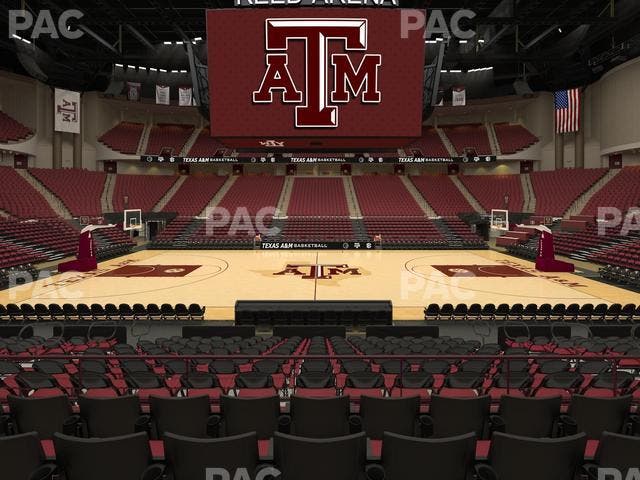 Reed Arena - Section 105 Seat View