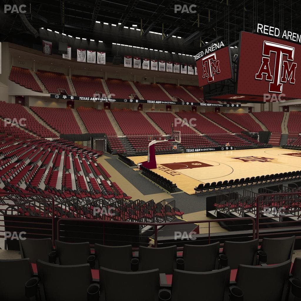 Reed Arena - Section 108 Seat View