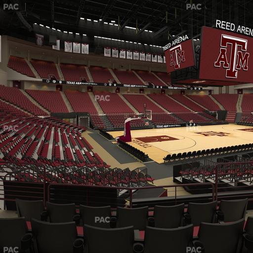 Reed Arena - Section 108 Seat View