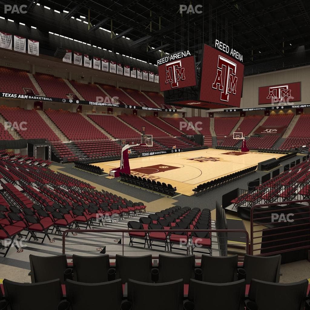 Reed Arena - Section 109 Seat View