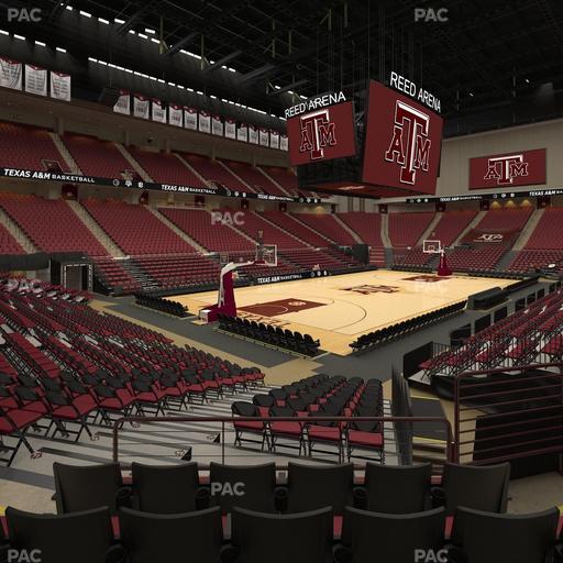 Reed Arena - Section 109 Seat View