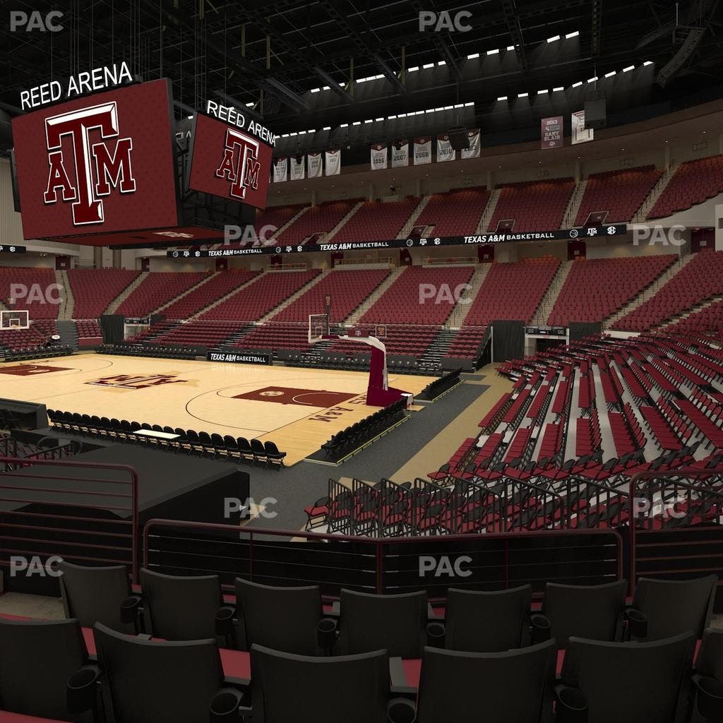 Reed Arena - Section 118 Seat View