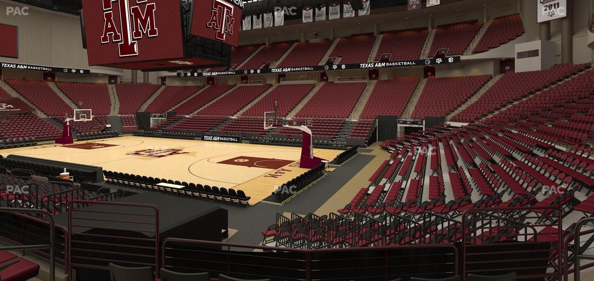 Reed Arena - Section 118 Seat View