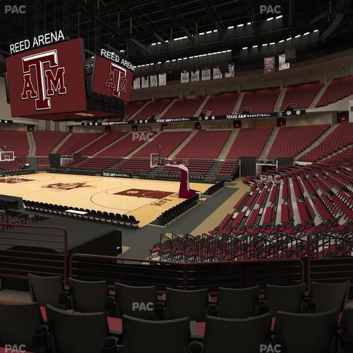 Reed Arena - Section 118 Seat View