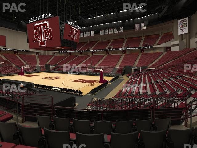 Reed Arena - Section 118 Seat View