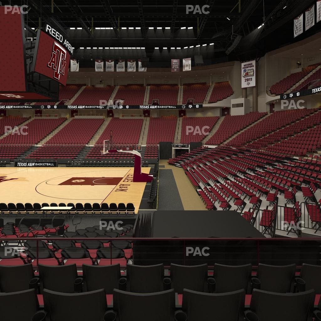 Reed Arena - Section 119 Seat View