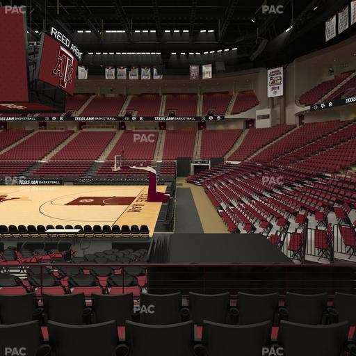 Reed Arena - Section 119 Seat View
