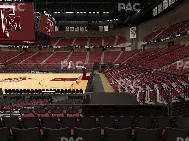 Reed Arena - Section 119 Seat View