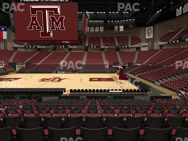 Reed Arena - Section 120 Seat View