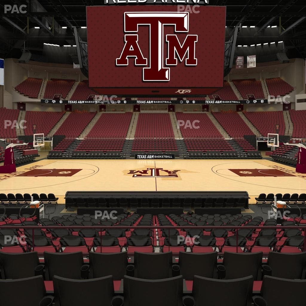 Reed Arena - Section 121 Seat View