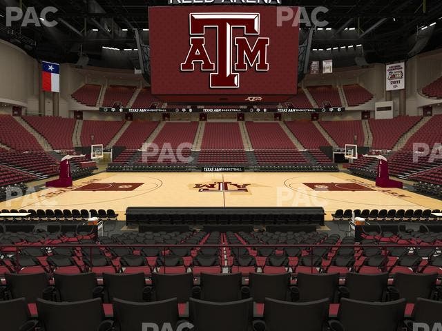 Reed Arena - Section 121 Seat View
