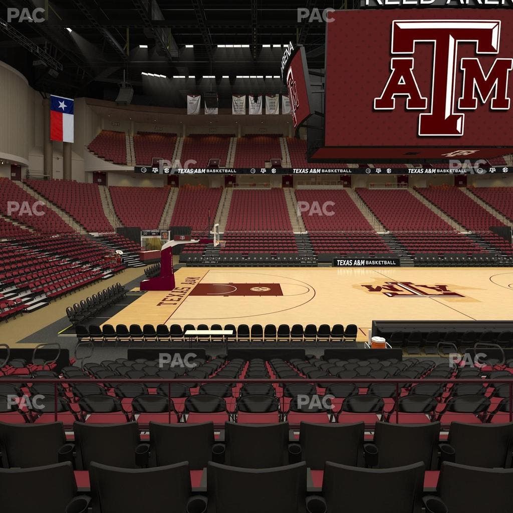 Reed Arena - Section 122 Seat View