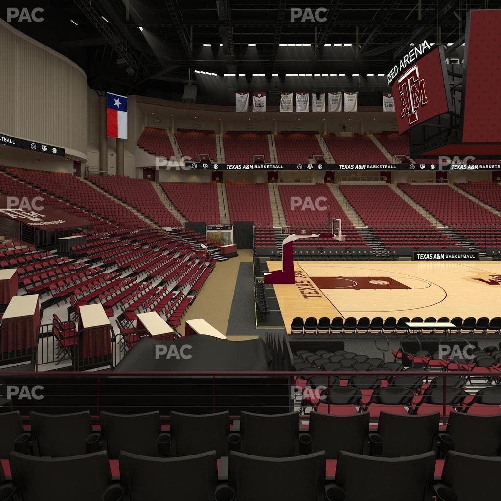Reed Arena - Section 123 Seat View