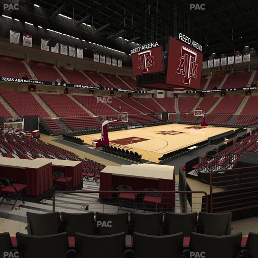 Reed Arena - Section 125 Seat View