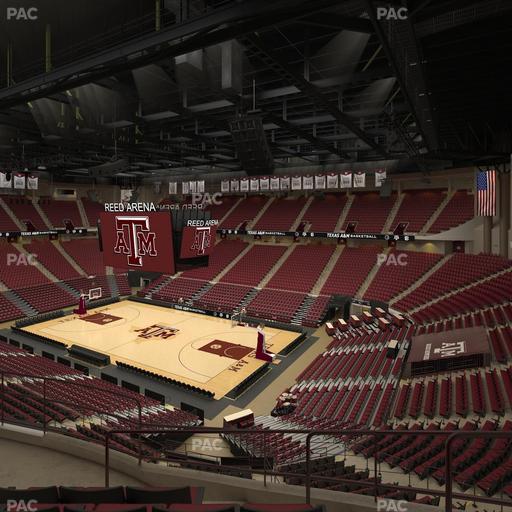 Reed Arena - Section 201 Seat View