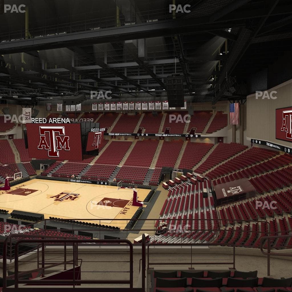 Reed Arena - Section 202 Seat View