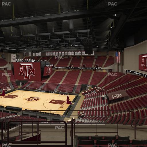 Reed Arena - Section 202 Seat View