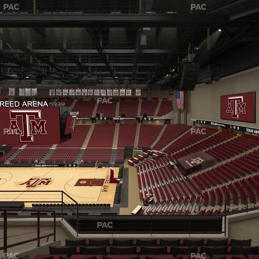 Reed Arena - Section 203 Seat View