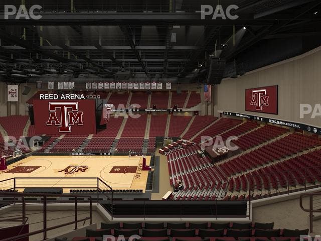 Reed Arena - Section 203 Seat View