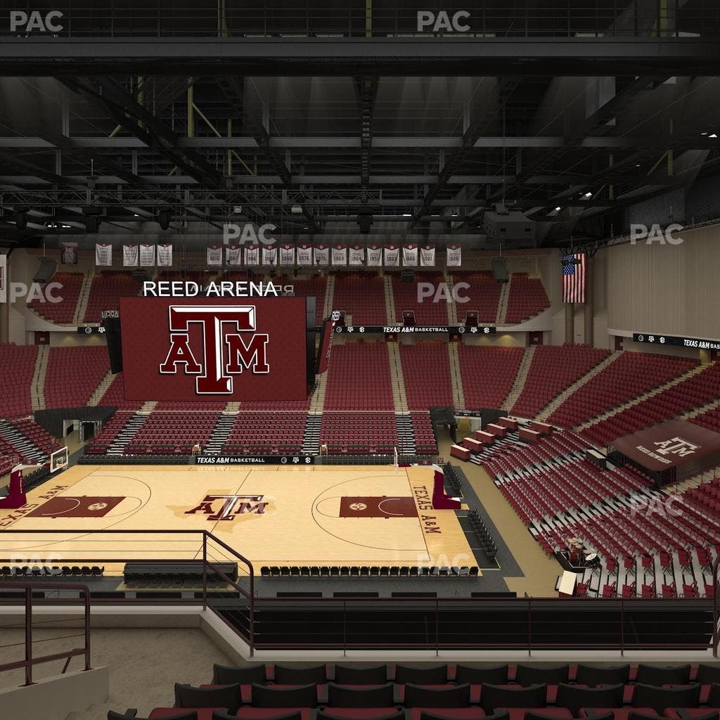 Reed Arena - Section 204 Seat View