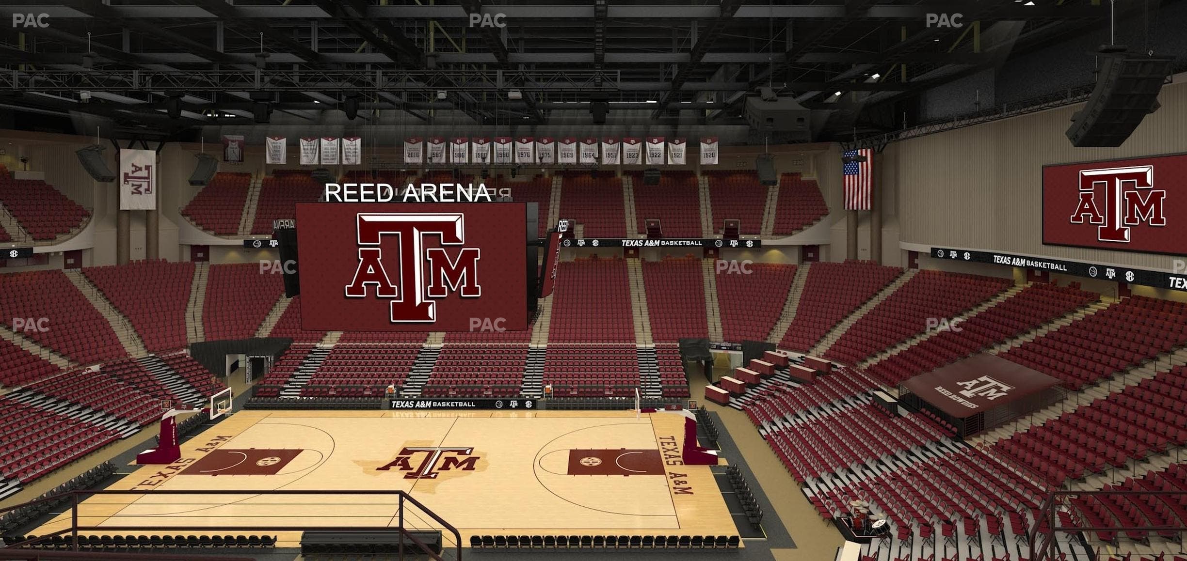 Reed Arena - Section 204 Seat View