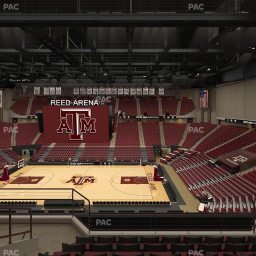 Reed Arena - Section 204 Seat View