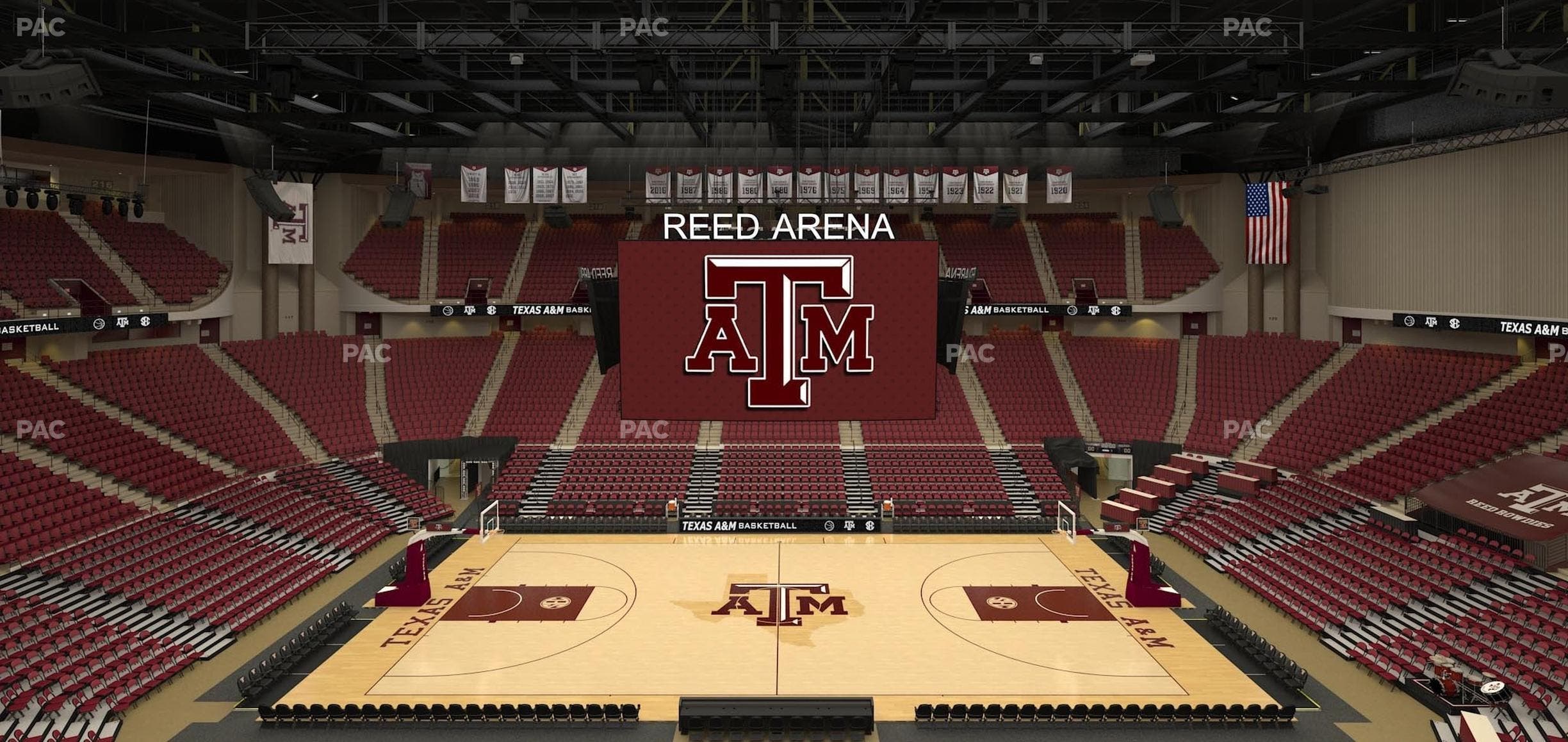 Reed Arena - Section 205 Seat View