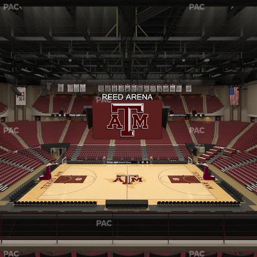 Reed Arena - Section 205 Seat View